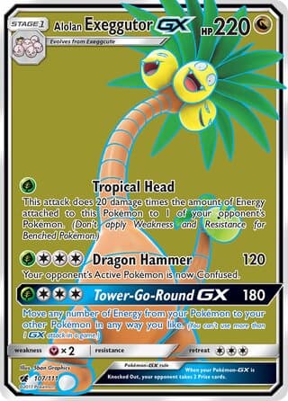 Alolan Exeggutor GX [LP]